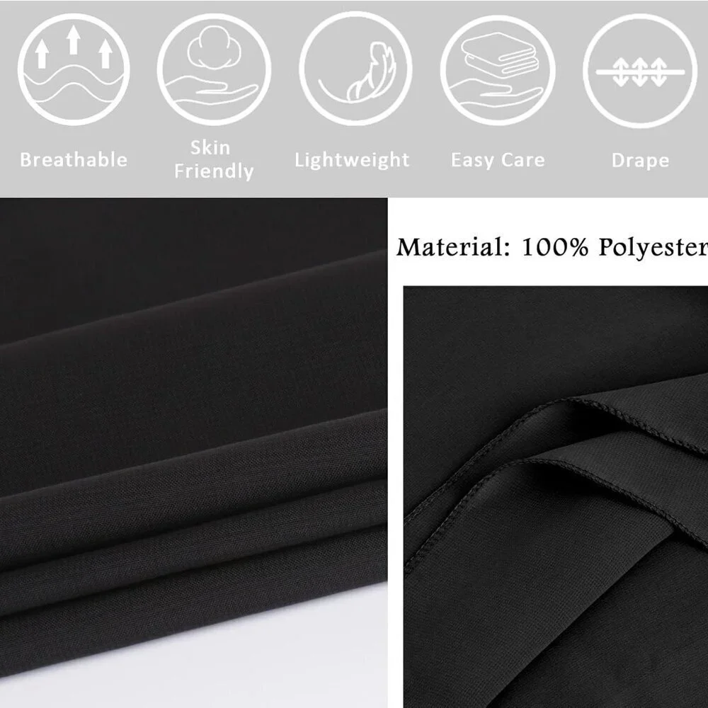 Chiffon Shawl Wraps for Women Elegant Sheer Evening Dress Wrap 79x28 - Picture 5 of 7